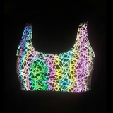 Reflective Rave Clothing Colorful Tank Leggings (Sold Separately)