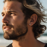 Bukit Cube Stud Earrings