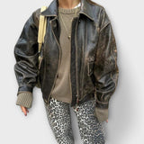 Chandra - Vintage traperice s leopardjim vzorcem