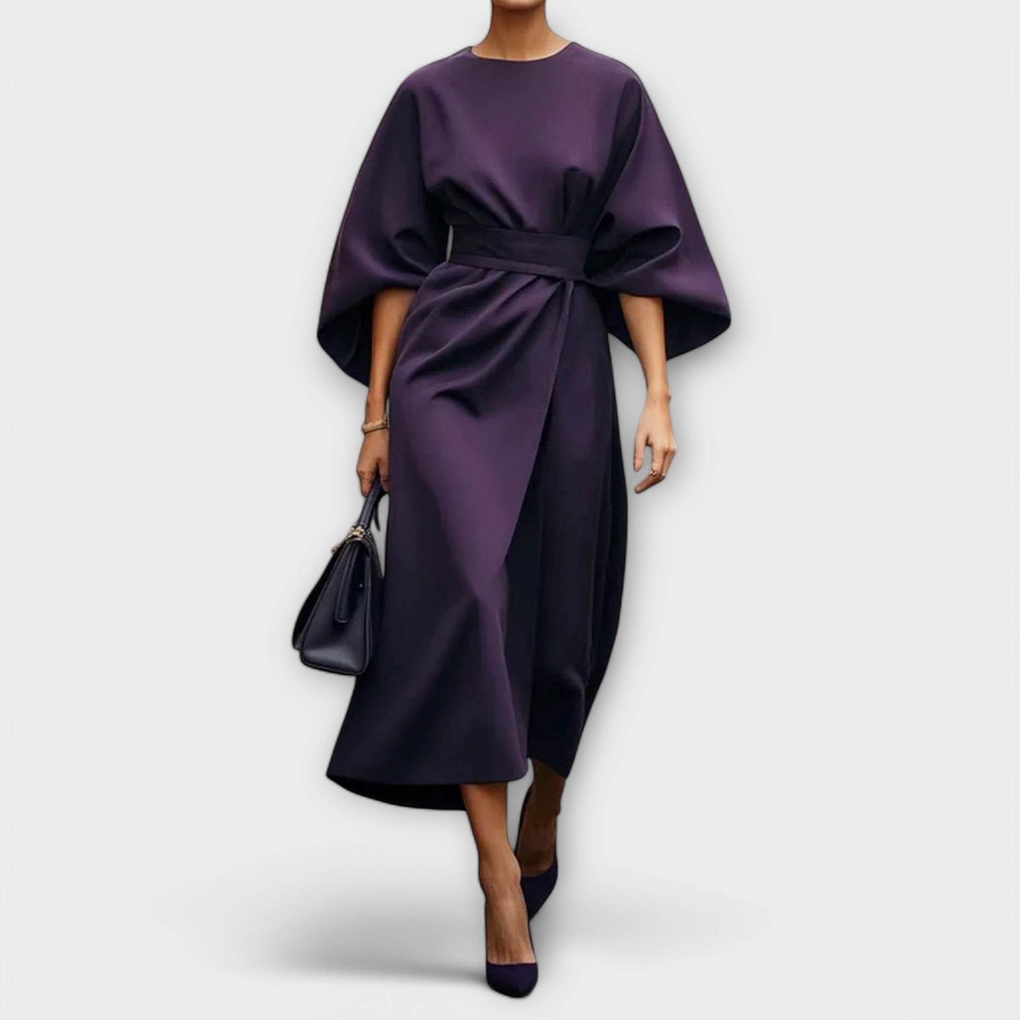 Sonia - Elegantna haljina s rukavima