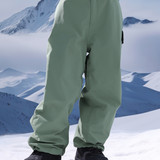 Ski Wear 3L Thick Baggy Snow Pants -Unisex