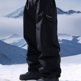 Ski Wear 3L Thick Baggy Snow Pants -Unisex