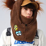 Ski Wear Fluffy & Adorable Unisex Face Mask