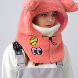Ski Wear Fluffy & Adorable Unisex Face Mask