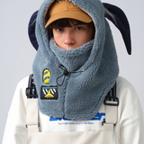 Ski Wear Fluffy & Adorable Unisex Face Mask