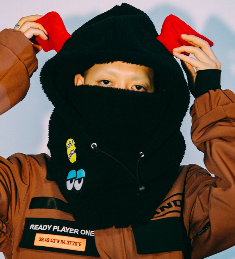 Ski Wear Fluffy & Adorable Unisex Face Mask