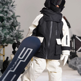 Ski Wear Frog Color Block Kids Jacket&Bibs Snow Suit (Single Unit Available)