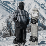 Ski Wear Gradient Color Warm Ski Hoodie - Unisex
