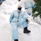 Ski Wear Icecream Gradient Color Snow Suit -Unisex