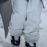 Ski Wear Loose Fit Fleece-Lined Snowboard Pants -Unisex