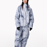Ski Wear Outdoor Loose Denim Snow Jacket&Pants Suit -Unisex