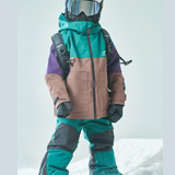 Ski Wear Outdoor Waterproof Jacket&Bibs Kids Snow Suit (Single Unit Available)