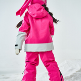 Ski Wear Outdoor Waterproof Jacket&Bibs Kids Snow Suit (Single Unit Available)