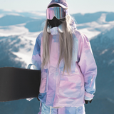 Ski Wear Pink&Purple Snow Jacket&Pants Suit -Women's (Single Unit Available)