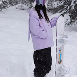 Ski Wear Bunny Ear Waterproof Loose-Fit Ski Hoodie - Women's