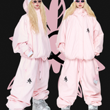 Ski Wear Snowboard 3L Pink Snow Jacket&Pants Suit - Women's (Single Unit Available)