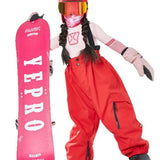 Ski Wear Snowboard 3L Thick Kids Ski Bibs