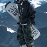 Ski Wear Snowboard Camo Oversize Snow Pants -Men's