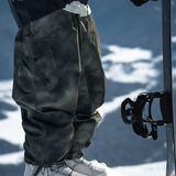 Ski Wear Snowboard Camo Oversize Snow Pants -Men's