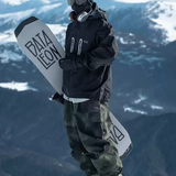 Ski Wear Snowboard Camo Oversize Snow Pants -Men's