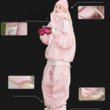 Ski Wear Snowboard Pink Snow Jacket&Pants Suit - Women's (Single Unit Available)