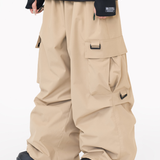 Ski Wear 3L Baggy Cargo Snow Pants - Unisex