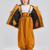 Ski Wear Waterproof Rabbit Ears Kids Snow Suit