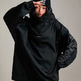 Ski Wear Windproof Oversize Hoodie - Unisex