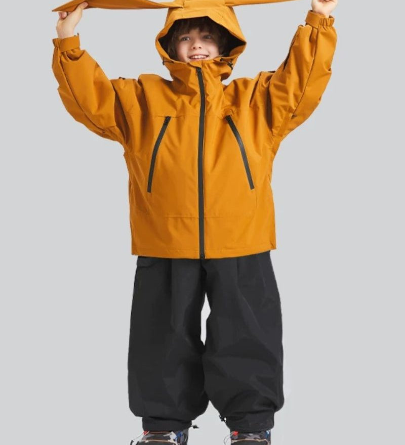 Ski Wear Waterproof Rabbit Ears Kids Snow Suit