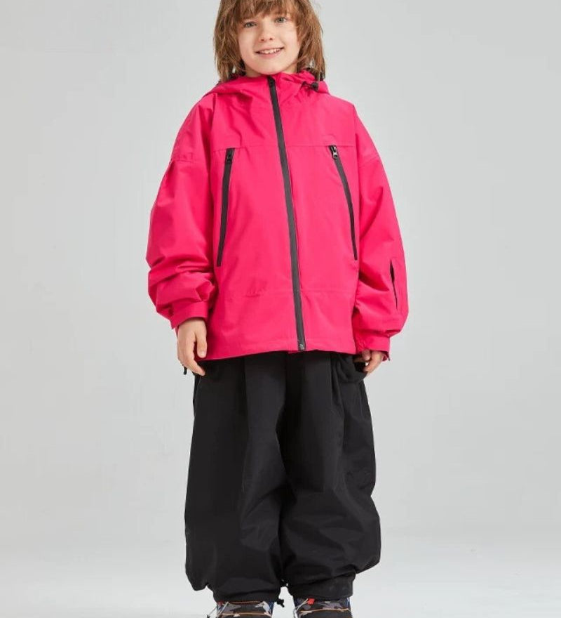 Ski Wear Waterproof Rabbit Ears Kids Snow Suit