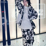 Ski Wear Panda Jacket&Bibs Snow Suit -Unisex (Single Unit Available)