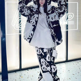 Ski Wear Panda Jacket&Bibs Snow Suit -Unisex (Single Unit Available)