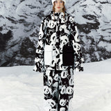 Ski Wear Panda Jacket&Bibs Snow Suit -Unisex (Single Unit Available)
