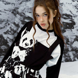 Ski Wear Panda Jacket&Bibs Snow Suit -Unisex (Single Unit Available)