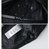 Ski Wear Black Fleece-Lined Waterproof Ski Suit -Unisex (Single Unit Available)