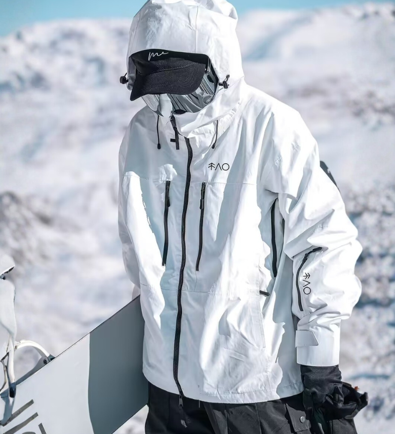 Ski Wear Fleece Lining 3L Waterproof Ski Jacket -Unisex
