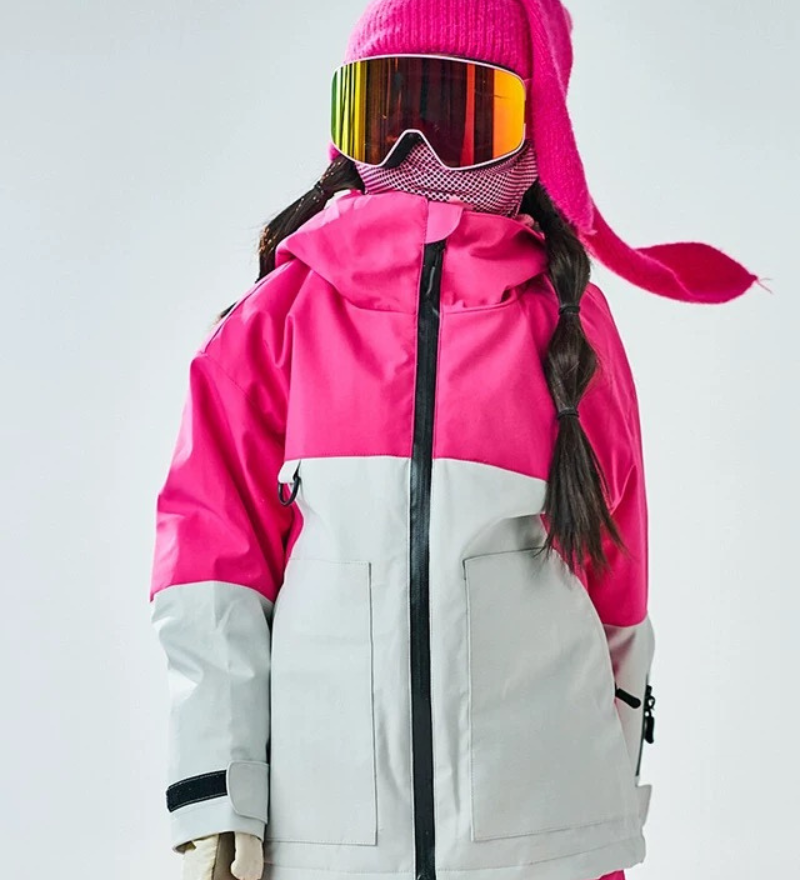 Ski Wear Outdoor Waterproof Jacket&Bibs Kids Snow Suit (Single Unit Available)