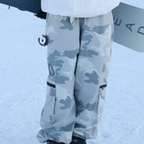 Ski Wear Snowboard Camo Cargo Baggy Snow Pants - Unisex