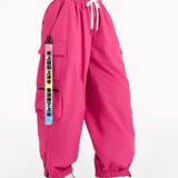 Ski Wear Snowboard Waterproof Cargo Snow Pants -Unisex