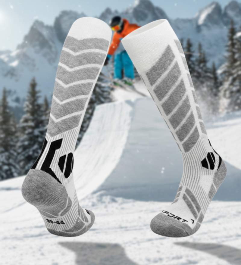 Ski Wear Winter Professional Unisex Wool Ski & Snow Socks