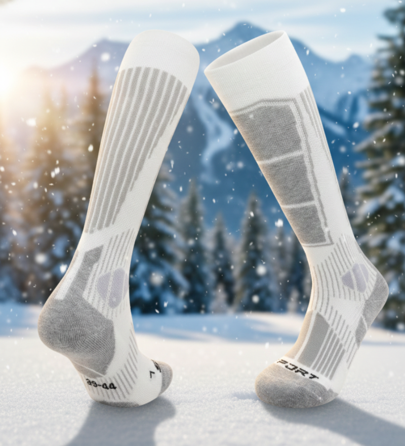 Ski Wear Winter Professional Unisex Wool Ski & Snow Socks