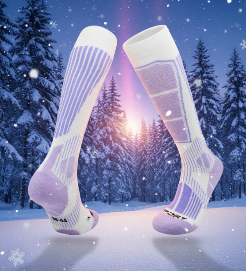 Ski Wear Winter Professional Unisex Wool Ski & Snow Socks