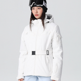 Ski Wear Stretch Fabric Slim Fit Ski Jacket -Women's