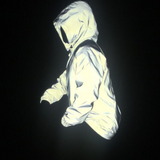Techwear Reflective Hooded Jacket