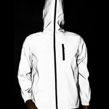 Techwear Silver Reflective Jacket