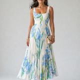 Oriah | Floral A-Line Maxi Dress