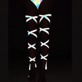 Women Rave Reflective Leg Wrap (Excluding Shorts)