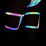 Women Rave Reflective Leg Wrap (Excluding Shorts)