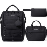 Fimibuke Waterproof Backpack Set – Includes School Bag, Lunch Box & Pencil Case, Lightweight, School Backpack Book Bag for Back-To-School Students,Back to School,Back to School Shopping,Travel Essentials