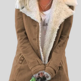 Andrea - Elegantni Douillette Jas